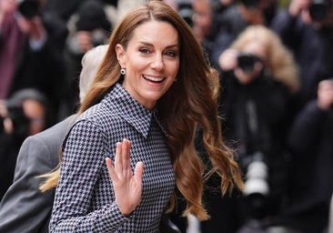 El cepillo que usa Kate Middleton: mantiene su cabello limpio por más tiempo